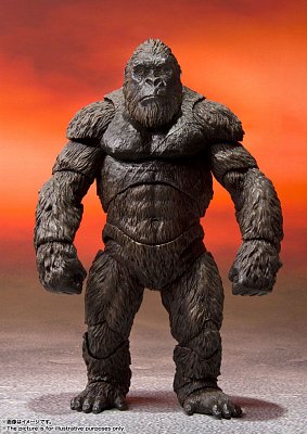 Godzilla vs. Kong 2021 S.H. MonsterArts Action Figure Kong 15 cm