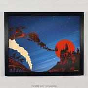 Harry Potter Art Print Transport to Hogwarts Limited Edition Fan-Cel 36 x 28 cm