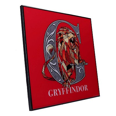 Harry Potter Crystal Clear Picture Gryffindor 32 x 32 cm