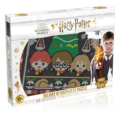 Harry Potter Jigsaw Puzzle Christmas Jumper 1 - Holiday at Hogwarts (1000 pieces)