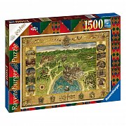 Harry Potter Jigsaw Puzzle Hogwarts Map (1500 pieces)