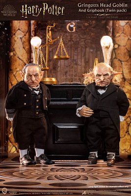 Harry Potter My Favourite Movie Action Figures 1/6 Gringotts Head Goblin & Griphook 20 cm - Damaged packaging