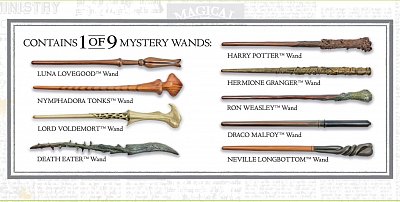 Harry Potter Mystery Wands 30 cm Display (9)