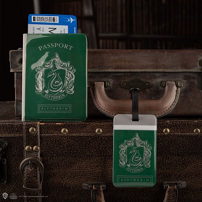 Harry Potter Passport Case & Luggage Tag Set Slytherin