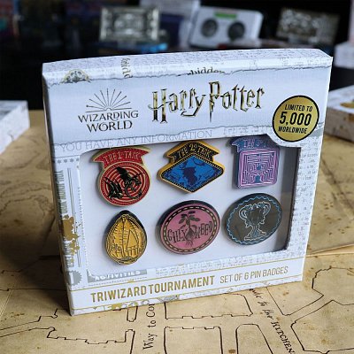 Harry Potter Pin Badge 6-Pack Triwizard Tournament Limited Edition