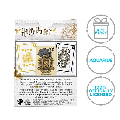 Harry Potter Playing Cards Hufflepuff