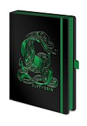 Harry Potter Premium Notebook A5 Slytherin Foil