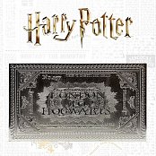 Harry Potter Replica Hogwarts Train Ticket Limited Edition (silver plated)