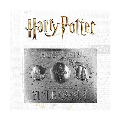 Harry Potter Replica Yule Ball Ticket Limited Edition (silver plated)