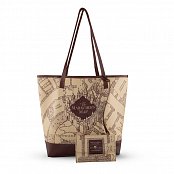 Harry Potter Shopping Bag & Pouch Marauder\'s Map