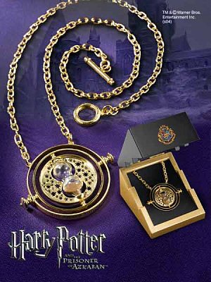 Harry Potter - Time-Turner Sterling Silver gold plated