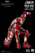 Infinity Saga DLX Action Figure 1/12 Iron Man Mark 43 (Battle Damage) Limited Edition 17 cm