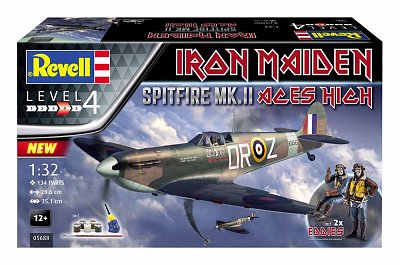 Iron Maiden Model Kit 1/32 Spitfire Mk.II 29 cm