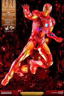 Iron Man 2 MM Action Figure 1/6 Iron Man Mark IV (Holographic Version) 2020 Toy Fair Exclusive 30 cm