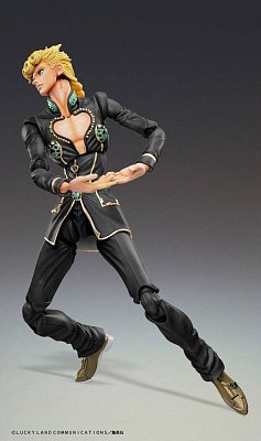 JoJo\'s Bizarre Adventure Part5 Super Action Action Figure Chozokado (Giorno Giovanna Ver. Black) 15 cm