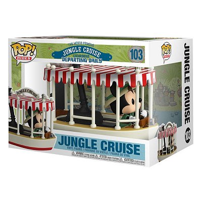 Jungle Cruise POP! Rides Vinyl Figure Skipper Mickey w/Boat 15 cm