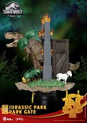 Jurassic Park D-Stage PVC Diorama Park Gate 15 cm