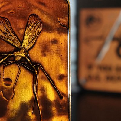 Jurassic Park Ingot Mosquito in Amber Limited Edition