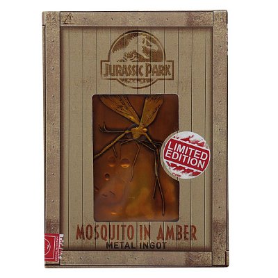 Jurassic Park Ingot Mosquito in Amber Limited Edition