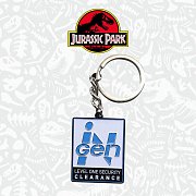 Jurassic Park Metal Keychain InGen Limited Edition 4 cm
