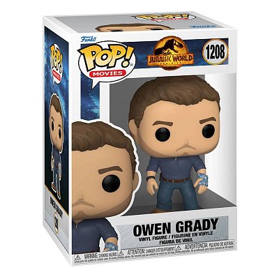 Jurassic World 3 POP! Movies Vinyl Figure Owen Grady 9 cm