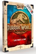 Jurassic World WoodArts 3D Wooden Wall Art Logo 30 x 40 cm