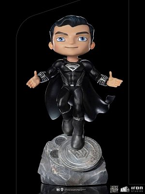 Justice League Mini Co. Deluxe PVC Figure Superman Black Suit 18 cm