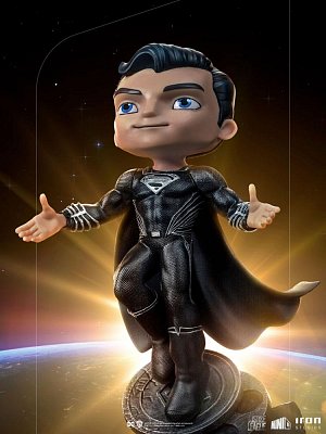 Justice League Mini Co. Deluxe PVC Figure Superman Black Suit 18 cm