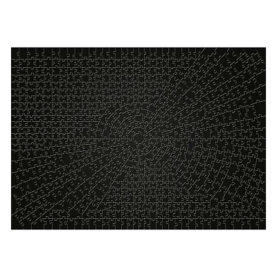 Krypt Jigsaw Puzzle Black (736 pieces)