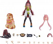 Laid-Back Camp Figma Action Figure Nadeshiko Kagamihara DX Edition 13 cm