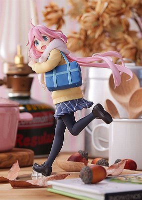 Laid-Back Camp Pop Up Parade PVC Statue Nadeshiko Kagamihara 16 cm