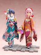 Laid-Back Camp PVC Statue 1/7 Nadeshiko Kagamihara Furisode Ver. 21 cm