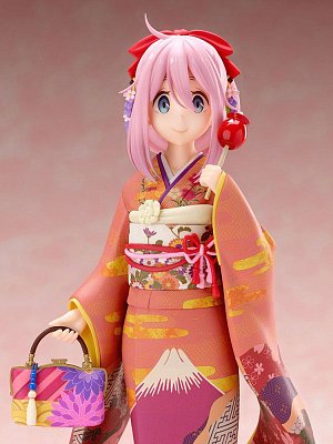 Laid-Back Camp PVC Statue 1/7 Nadeshiko Kagamihara Furisode Ver. 21 cm