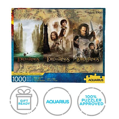 Lord of the Rings Jigsaw Puzzle Triptych (1000 pieces)