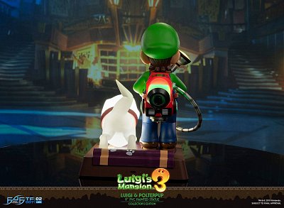 Luigi\'s Mansion 3 PVC Statue Luigi & Polterpup Collector\'s Edition 23 cm