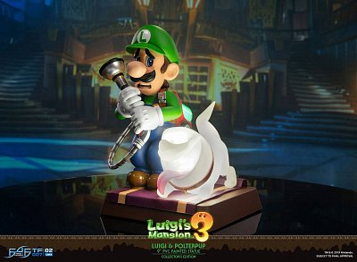 Luigi\'s Mansion 3 PVC Statue Luigi & Polterpup Collector\'s Edition 23 cm