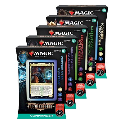 Magic the Gathering Calles de Nueva Capenna Commander Decks Display (5) spanish