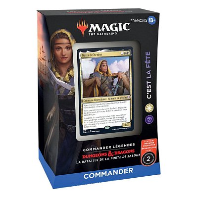 Magic the Gathering Commander Légendes : la bataille de la Porte de Baldur Commander Decks Display (4) french