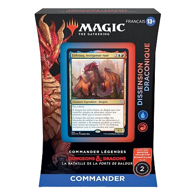 Magic the Gathering Commander Légendes : la bataille de la Porte de Baldur Commander Decks Display (4) french