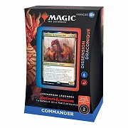 Magic the Gathering Commander Légendes : la bataille de la Porte de Baldur Commander Decks Display (4) french