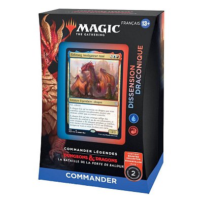 Magic the Gathering Commander Légendes : la bataille de la Porte de Baldur Commander Decks Display (4) french
