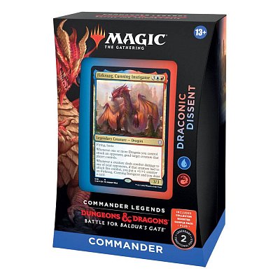Magic the Gathering Commander Legends: Battle for Baldur\'s Gate Commander Decks Display (4) english