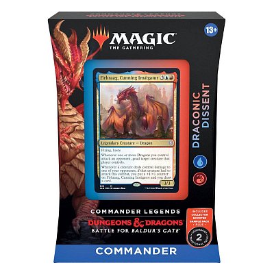 Magic the Gathering Commander Legends: Battle for Baldur\'s Gate Commander Decks Display (4) english