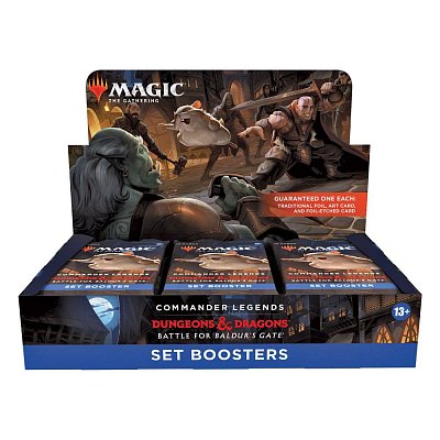 Magic the Gathering Commander Legends: Battle for Baldur\'s Gate Set Booster Display (18) english