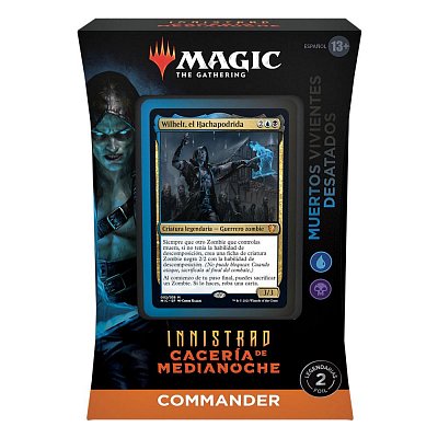 Magic the Gathering Innistrad: Cacería de Medianoche Commander Decks Display (4) spanish