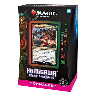 Magic the Gathering Kamigawa: Neon Dynasty Commander Decks Display (4) english