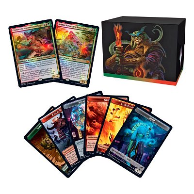 Magic the Gathering Kamigawa: Neon Dynasty Commander Decks Display (4) german