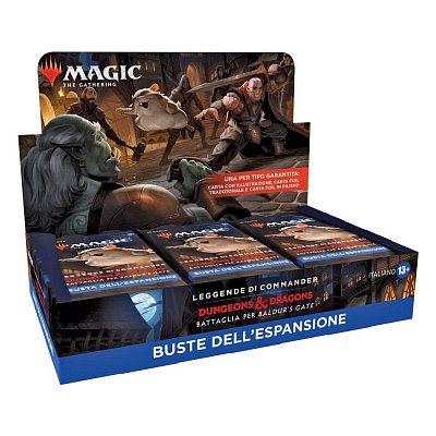 Magic the Gathering Leggende di Commander: Battaglia per Baldur\'s Gate Set Booster Display (18) italian