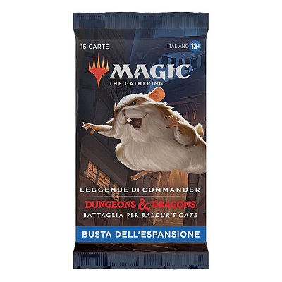 Magic the Gathering Leggende di Commander: Battaglia per Baldur\'s Gate Set Booster Display (18) italian