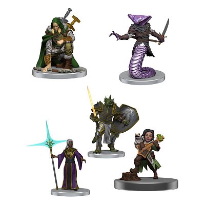 Magic The Gathering pre-painted Miniatures Adventures in the Forgotten Realms Adventuring Party